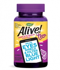 NATURES WAY Alive! Teen Gummy Multivitamin for Her / 50 Gummies