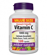 WEBBER NATURALS Vitamin C Calcium Ascorbate 1000mg / 120 Caps
