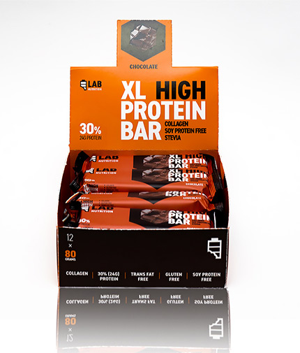 LAB NUTRITION XL High Protein Bar / 12 x 80 g