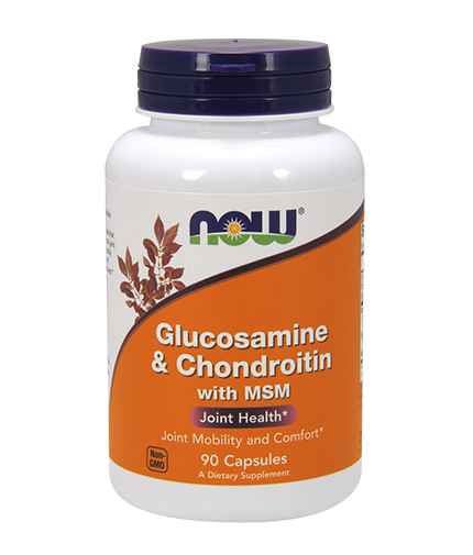 NOW Glucosamine & Chondroitin with MSM / 90 Caps