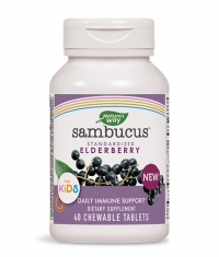 NATURES WAY Sambucus for kids chewable tablets / 40 chews