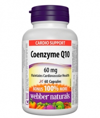 WEBBER NATURALS Coenzyme Q10 60 mg / 60 Caps