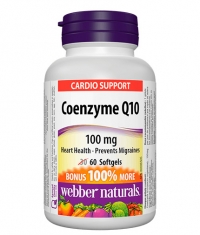 WEBBER NATURALS Coenzyme Q10 100 mg / 60 Softgels