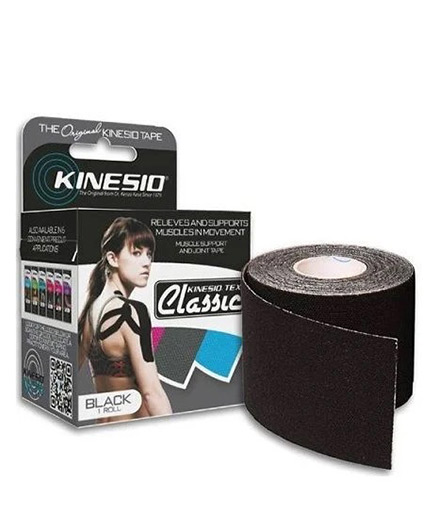 KINESIO TEX Classic Therapeutic Tape 5cm x 4m / Black