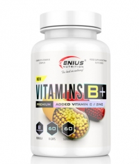 GENIUS NUTRITION VITAMIN B+ / 60 Caps