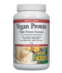 NATURAL FACTORS Vegan Protein / Vanilla Bean