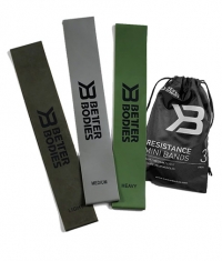 BETTER BODIES Resistance Mini Band 3-Pack