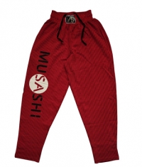 MUSASHI Sweatpants / Red