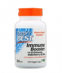 DOCTOR'S BEST Immune Booster with Echinacea, Elderberry extract and Zinc / 120 Caps