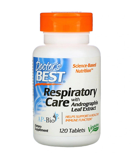 DOCTOR'S BEST Respiratory Care with Andrographis leaf extract / 120 Tabs
