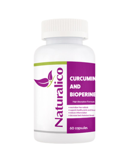 NATURALICO Curcumin and Bioperine / 60 Softgels