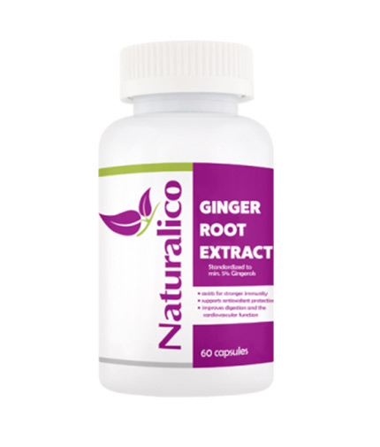 NATURALICO Ginger Root Extract / 60 Caps