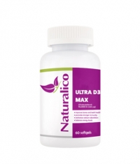 NATURALICO Ultra D-3 Max 10 000 IU / 60 Softgels