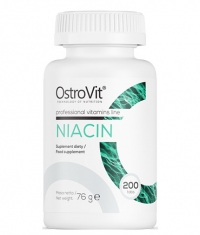 OSTROVIT PHARMA Niacin / Vitamin B3 / 200 Tabs