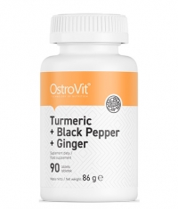 OSTROVIT PHARMA Turmeric + Black Pepper + Ginger / 90 Tabs