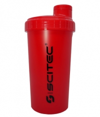 SCITEC Shaker / 700 ml / Red