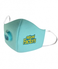 NATURAL FACTORS Face Mask / Light Blue