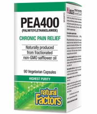 NATURAL FACTORS PEA400 Palmitoylethanolamide / 90 Caps