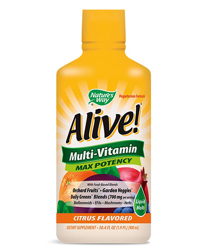 NATURES WAY Alive! Multi-Vitamin Max Potency / 900 ml