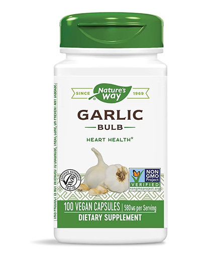 NATURES WAY Garlic Bulb 580 mg / 100 Caps