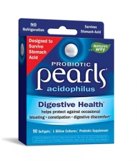 NATURES WAY Pearls Probiotic / 1 billion active probiotics / 90 Softgels