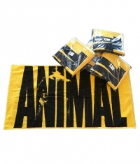 UNIVERSAL ANIMAL Animal Gym Towel / 100 x 50 cm / Yellow