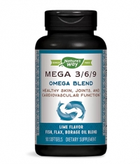 NATURES WAY Mega 3/6/9 Omega Blend / 90 Softgels