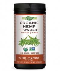 NATURES WAY Organic Hemp Powder with Protein and Fiber