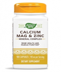 NATURES WAY Calcium, Magnesium & Zinc / 100 Caps