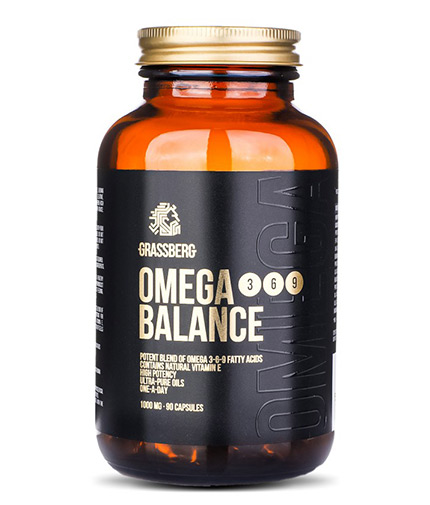 GRASSBERG Omega 3-6-9 Balance 1000 mg / 90 Softgels