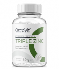 OSTROVIT PHARMA Triple Zinc / Gluconate + Picolinate + Citrate / 90 Caps