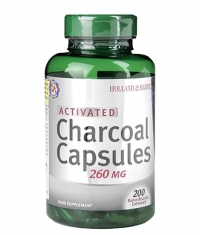 HOLLAND AND BARRETT Activated Charcoal 260 mg / 100 Caps