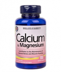 HOLLAND AND BARRETT Calcium & Magnesium / 100 Caps