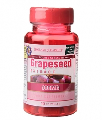 HOLLAND AND BARRETT Grapeseed Extract 100 mg / Double Strength / 50 Caps