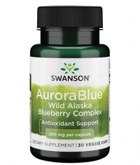 SWANSON AuroraBlue Wild Alaska Blueberry Complex 200 mg / 30 Vcaps