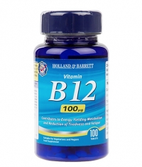 HOLLAND AND BARRETT Vitamin B12 Cyanocobalamin 100 mcg / 100 Tabs