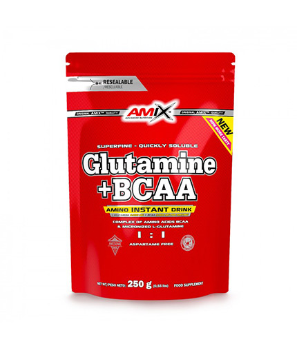 AMIX L-Glutamine + BCAA  250g  PACK 0.250