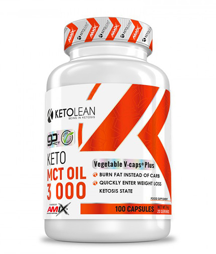 AMIX KetoLean Keto go MCT Oil 3000 mg / 100 Vcaps