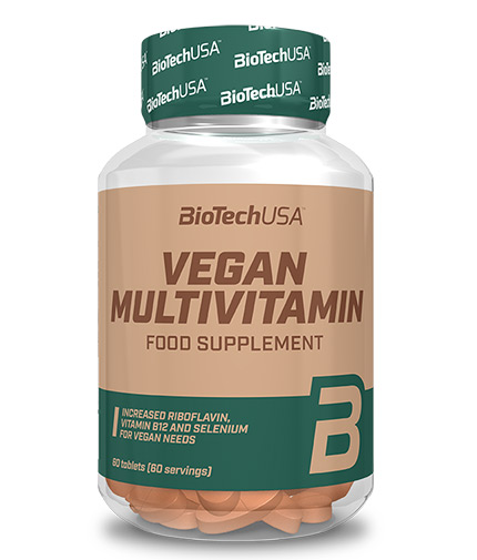 BIOTECH USA Vegan Multivitamin / 60 Tabs