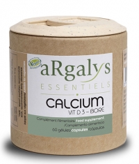 ARGALYS ESSENTIELS Calcium and Vitamin D3 / 60 Caps