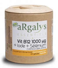 ARGALYS ESSENTIELS Vitamin B12 + Iodine + Selenium / 60 Caps