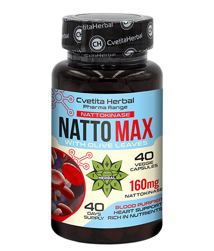 CVETITA HERBAL Natto MAX 160 mg / 40 Caps