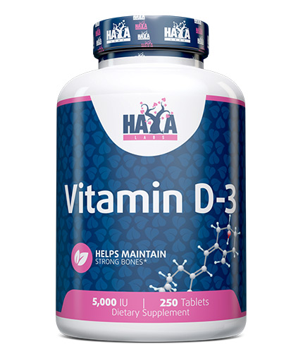 HAYA LABS Vitamin D3 / 5000 IU / 250 Tabs