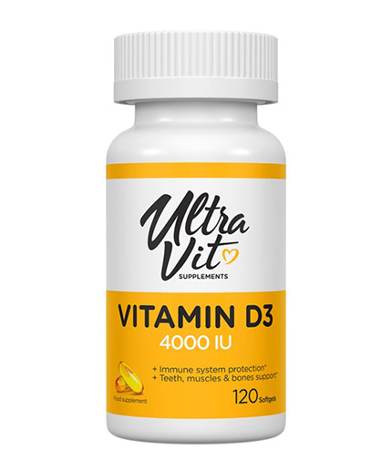 VPLAB UltraVit Vitamin D3 4000 / 120 Softgels