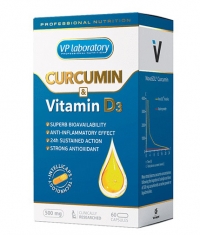 VPLAB VP Laboratory Curcumin & Vitamin D3 / 60 Caps