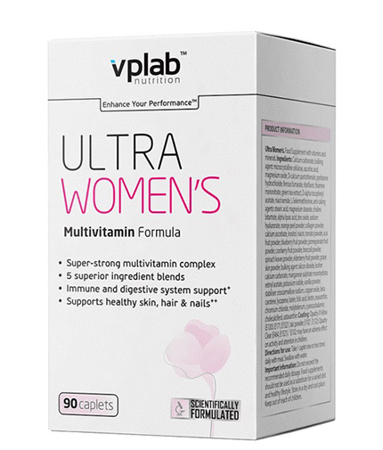 VPLAB Ultra Women`s Multivitamin Formula / 90 Caps