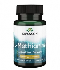 SWANSON 100% Pure L-Methionine 500 mg / 30 Caps