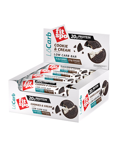 FitSpo Lo Carb Bar Box / 12 x 60 g 0.700