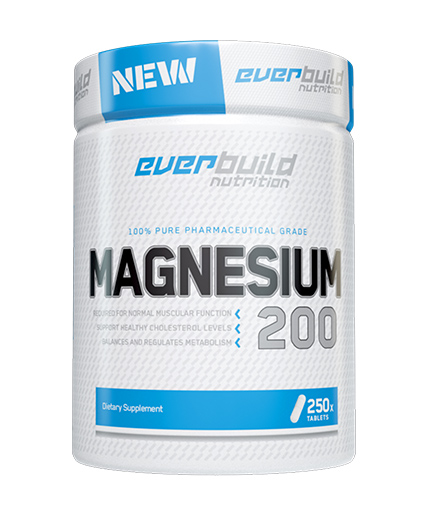EVERBUILD Magnesium Citrate 200 mg / 250 Tabs 0.250