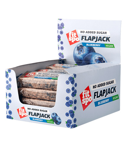 FIT SPO Vegan Flapjack Box / 16 x 50 g